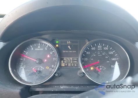 2013 Nissan Rogue Sv z USA, uszkodzony, nr VIN JN8AS5MT1DW545647